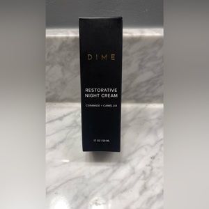 Dime Restorative Night Cream Pump NWT Sealed Box